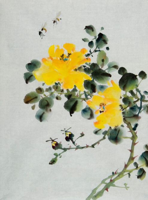 Brush Paintings by Peggy Williams