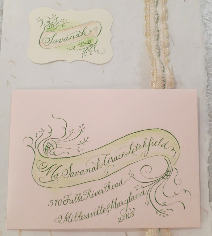 Spencerian calligraphy