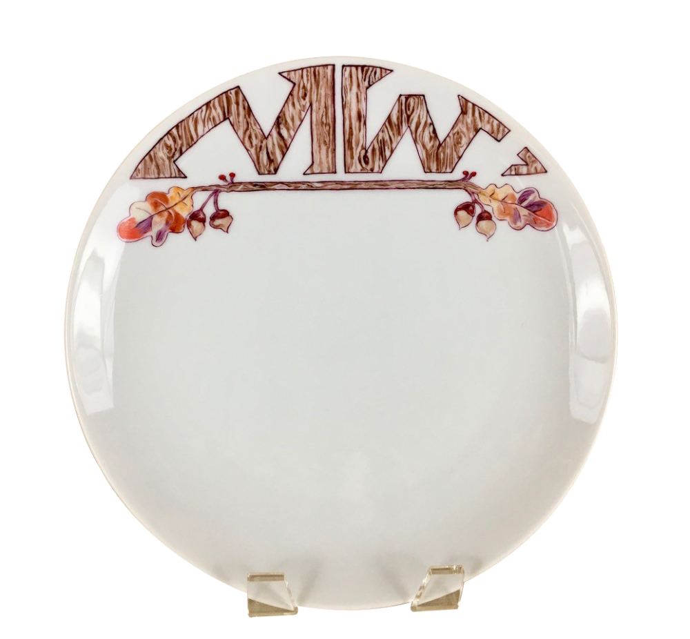 Hand painted porcelain by Peggy Williams