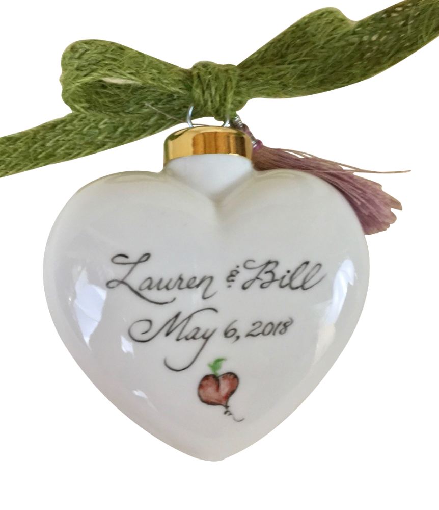 Hand painted porcelain by Peggy Williams