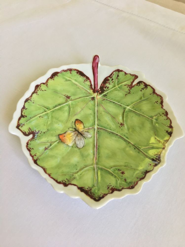 Hand painted porcelain by Peggy Williams