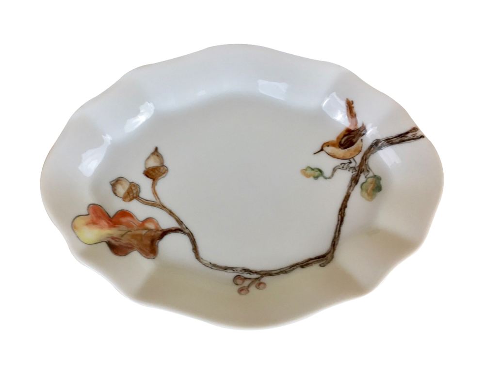 Oval bonbon or soap dish