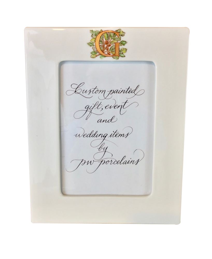 Porcelain frame
