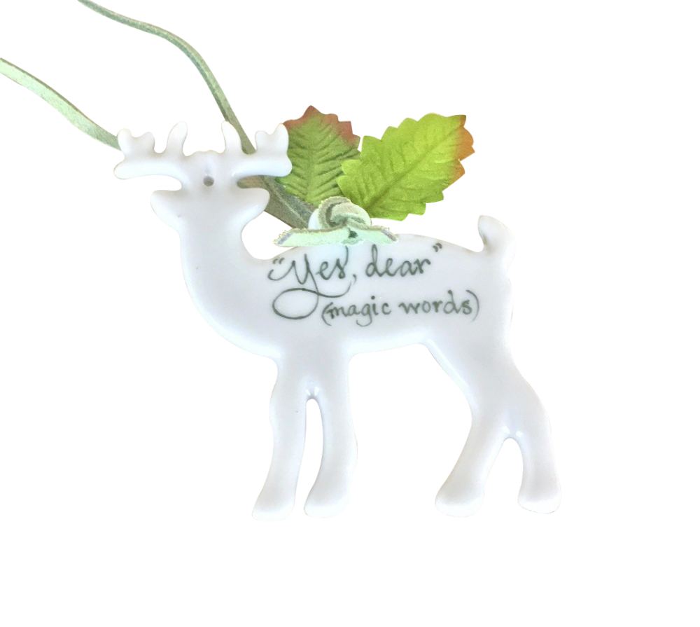 Reindeer ornament